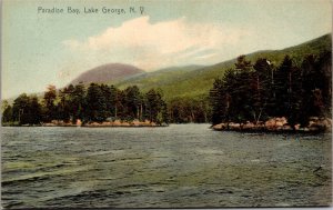 Postcard NY Lake George - Paradise Bay - Rotograph 1907