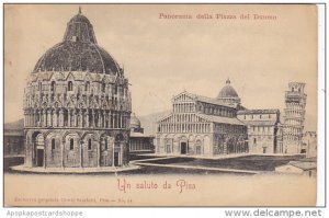 Italy Pisa Panorama della Piazza del Duomo