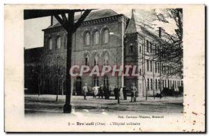 Postcard Old L & # Breteuil military 39hopital