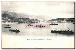 Old Postcard Villefranche L Wing Francaise Charter