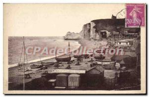 Postcard Old Etretat Vue Generale