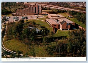 1960 Linthicum Heights Maryland MD Postcard Maritime Institute Technology Aerial