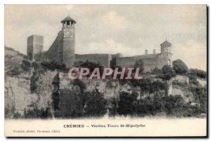 Postcard Old Cremieu Old Tours St Hipolythe