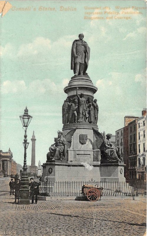 br109973 connells statue dublin ireland