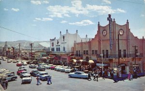 Tijuana, Mexico Avenida Revolución Street Scene ca 1950s Vintage Postcard