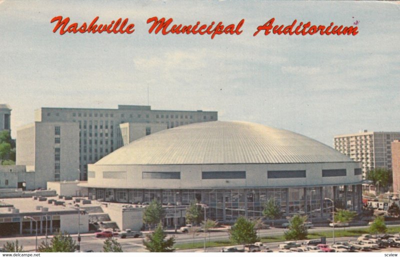 NASHVILLE , Tennessee , 1950-60s ; Municipal Auditorium