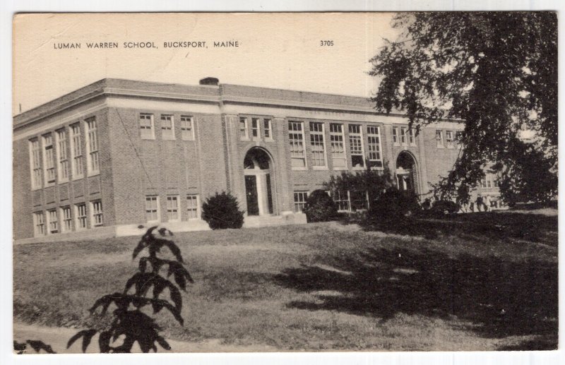 Bucksport, Maine, Luman Warren School