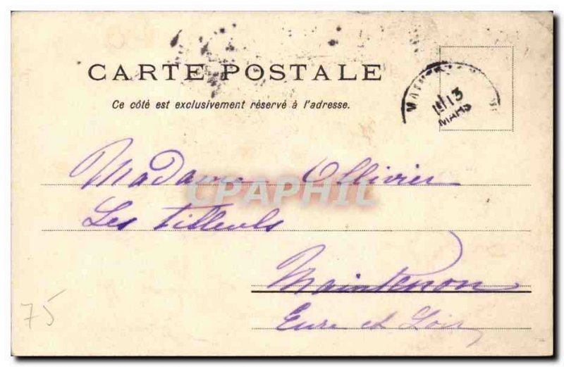 Paris - 8 - L & # Triumph 39Arc Old Postcard