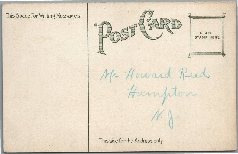 TRENTON NJ STATE PRISON ANTIQUE POSTCARD