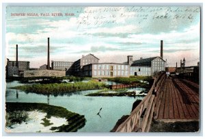 1907 Durfee Mills Fall River Massachusetts MA Melber KY Posted Postcard