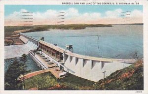 Missouri Lake Of The Ozarks Bagnell Dam And Lake Of The Ozarks U S Highway 1936