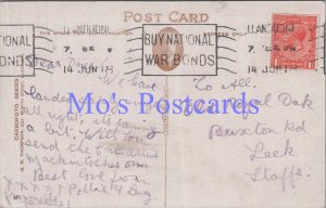 Genealogy Postcard - Old Royal Oak, Buxton Road, Leek, Staffordshire  GL2039