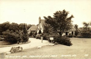 PC CPA US, IND, ANGOLA, POKAGON STATE PARK, REAL PHOTO Postcard (b14905)