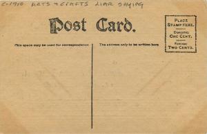 Arts Crafts Liar Saying C-1910 Postcard 13130