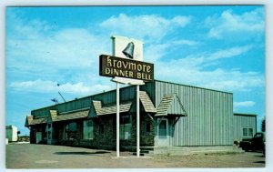 BELLEVILLE, KS Kansas ~ Roadside DINNER BELL Dining Room c1950s  Postcard