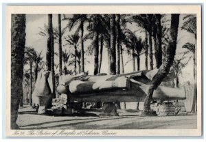 c1930's The Statue Of Memphis At Sahara Cairo Egypt Unposted Vintage Postcard 