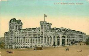 Canada, Quebec, Montreal, C.P.R.  Windsor Station, Valentine & Son 107,356