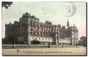 Postcard Old St Germain en Laye Le Chateau