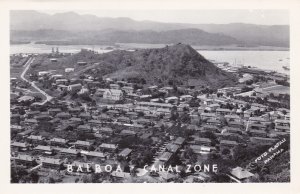 Panama Canal Zone Balboa Flatau Real Photo