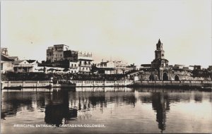 Colombia Cartagena Principal Entrance Vintage RPPC C131