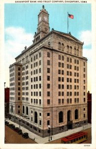 Iowa Davenport The Davenport Bank and Trust Company 1941 Curteich
