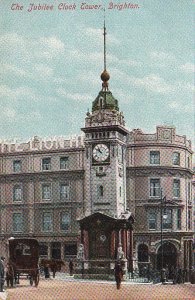 Postcard Jubilee Clock Tower Brighton UK