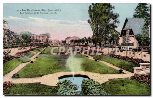 Old Postcard La Baule Sea Victory Gardens