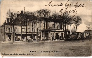 CPA AK MELUN tram du Barbizon TRAM VAPEUR (977572)