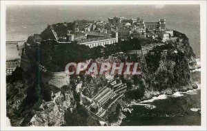 Monaco Modern Postcard The rock