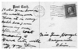 Ohio State Penitentiary Prison Columbus Ohio Postcard  1910 