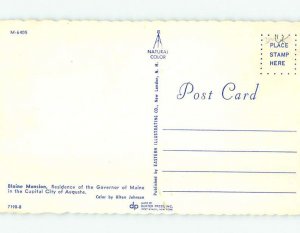 Unused Pre-1980 HISTORIC HOME Augusta Maine ME d0362