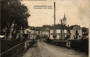 CPA THIAUCOURT - Promenades et Rue Carnot (386418)