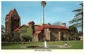 San Jose State College Oldest Public Education  Institution in  State Postcard