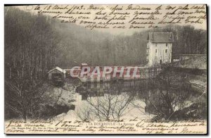 Old Postcard Electricite La Bourboule The dam