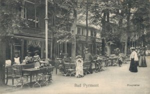 Germany Bad Pyrmont Hauptallee Vintage Postcard 07.97 