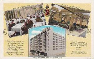 California San Francisco A View Of The Dining Room A View Of The Spacious Lob...