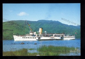 F2905 - Scottish Paddle Steamer - Maid of the Loch - built 1953 - postcard