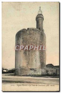 Old Postcard Aigues Mortes Constance Tower