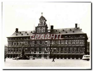 Postcard Modern Antwerp Town House