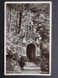 Channel Islands: GUERNSEY The Small Church at Les Vauxbelets c1951 Old Postcard