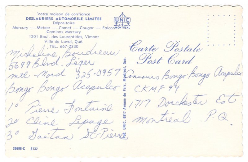 Deslauries Automobile Limited, Lavel, Quebec, Canada