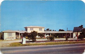 Sarasota Florida 1950s Postcard Restwood Motel