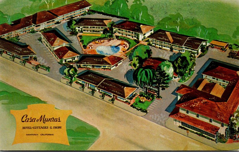 California monterey Casa Munras Hotel and Cottages 1956