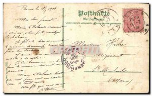 Old Postcard Basel Strassburger Denkmal