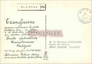 Modern Postcard Badger Advertisement Tranfusine