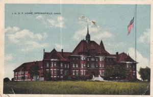 SPRINGFIELD, Ohio, PU-1917; I.O.O.F. Home