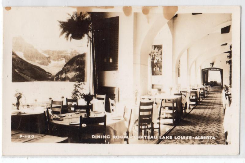 Dining Room, Chateau Lake Louise, Alberta