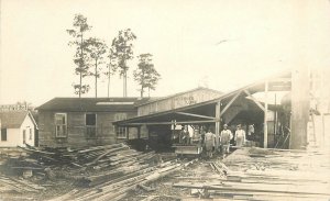 Postcard RPPC Logging Lumber McCormick Logging Lumber Washington 23-2387 