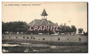 Postcard Old Vichy Golf Club Pavilion
