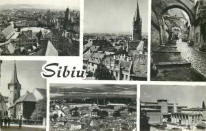Romania Sibiu multi views 1969